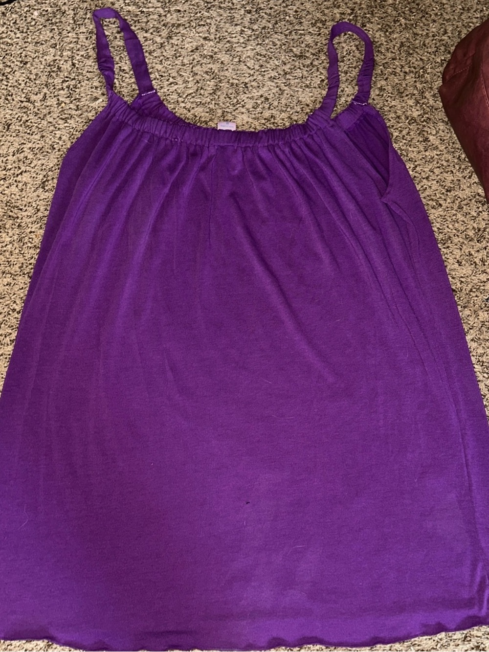 VENUS Purple Swim Coverup Tank Dress